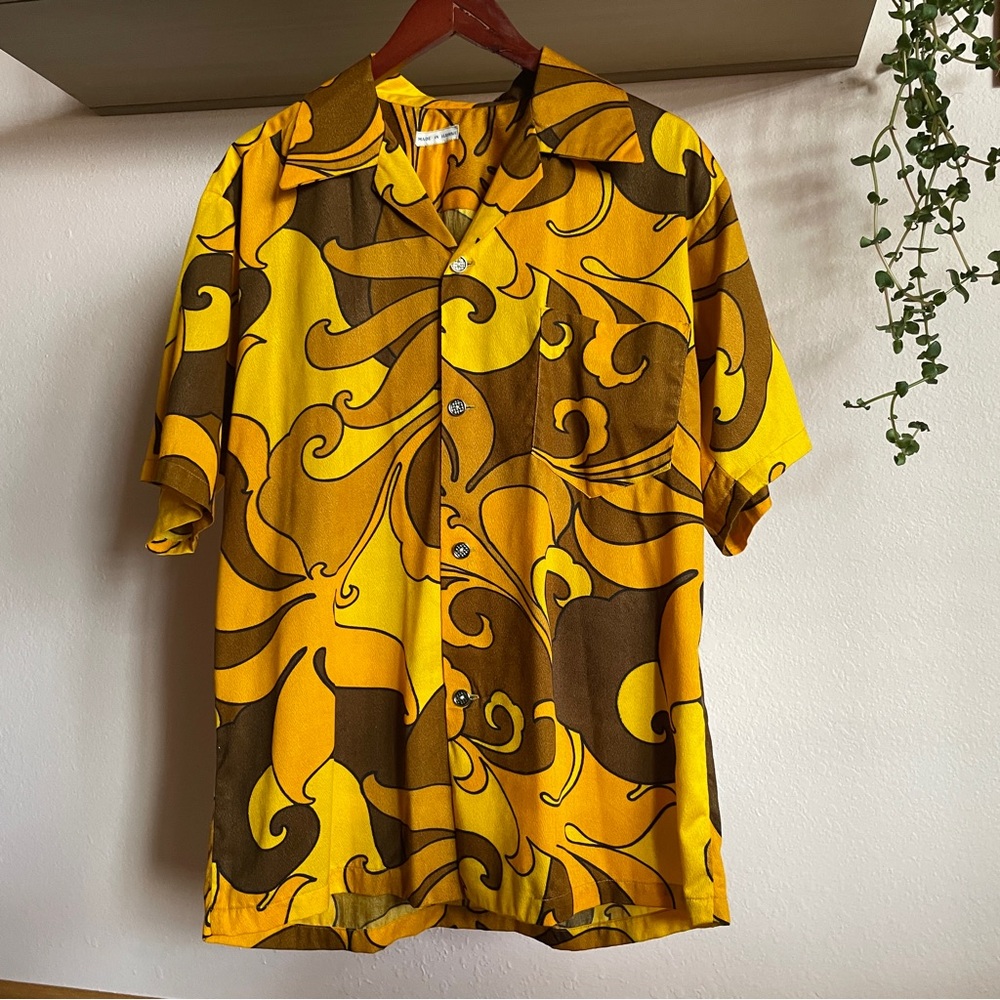 70s Hawaiian Aloha Shirt
